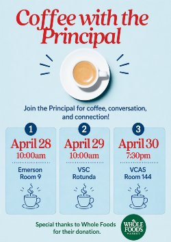 COFFEE WITH THE PRINCIPAL